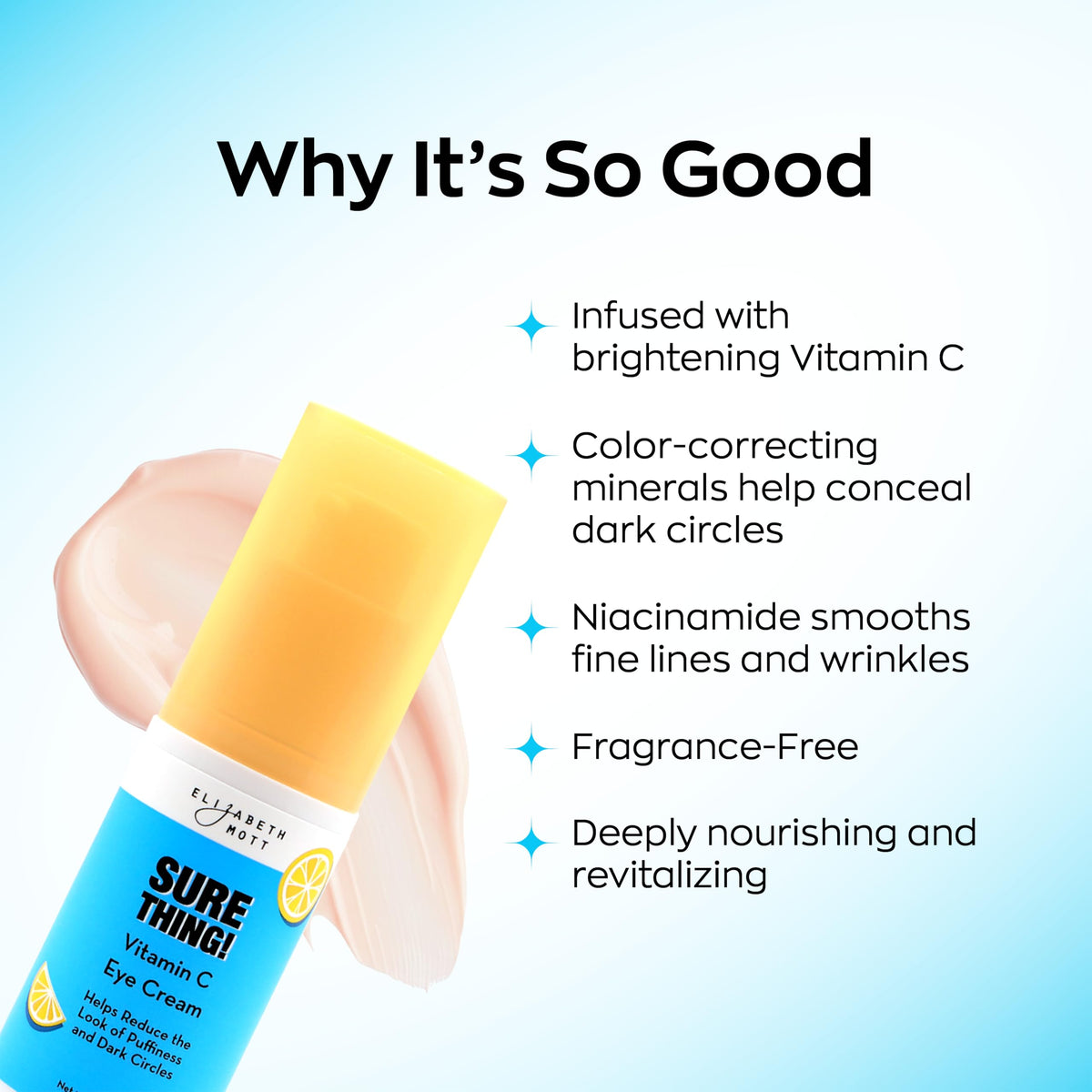 Sure Thing Vitamin C Eye Cream, 15ml