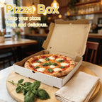 Pizza Boxes 12 x 12 x 2 （12 Pack） Ventilated and durable,Suitable for pizza, cookies, cakes, or food delivery