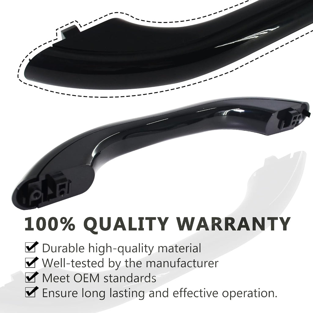 WB15X10144 Microwave Door Handle Black Compatible with GE
