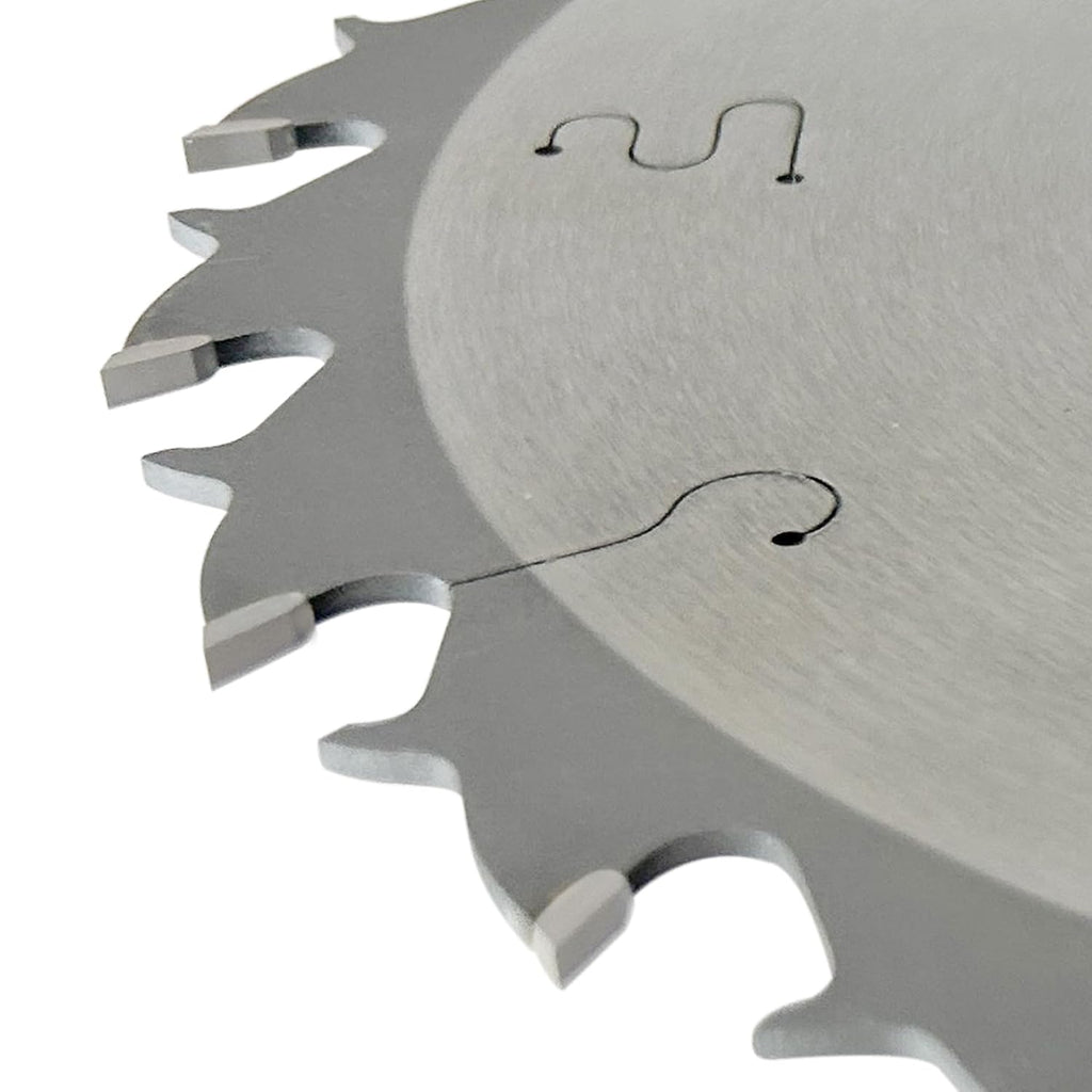 10-Inch Flat Tooth Ripping Table Saw Blade for Wood Cutting, 24-Tooth, Thin Kerf with 5/8-Inch Arbor