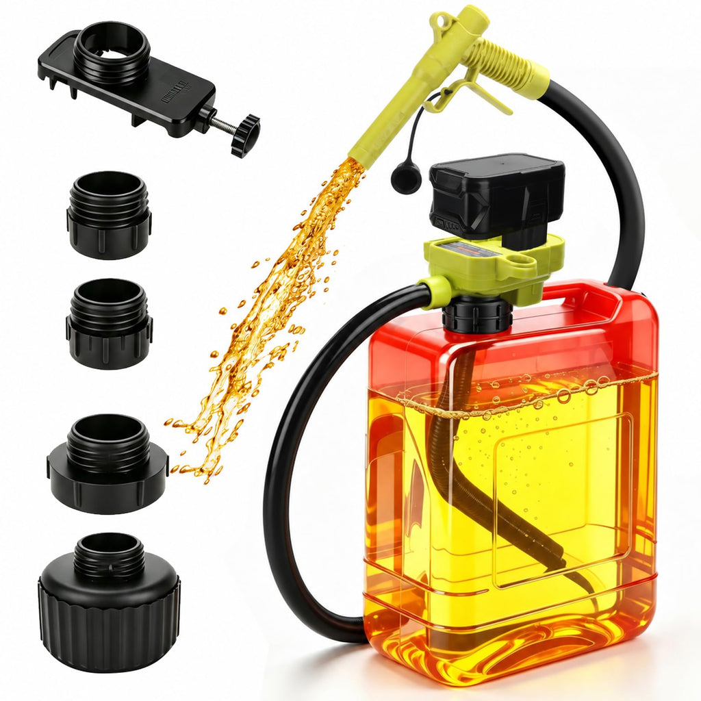 5 GPM Fuel Transfer Pump compatible with ryobi 18V batteries