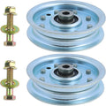 2Pcs 756-0627D Idler Pulley for Cub Cadet LT1045 LT1046 LT1018 Deck