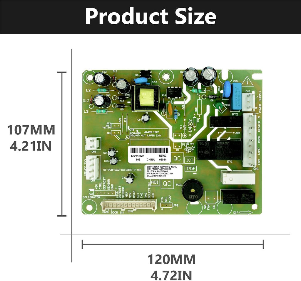 A02710601 Refrigerator Control Board Replacement