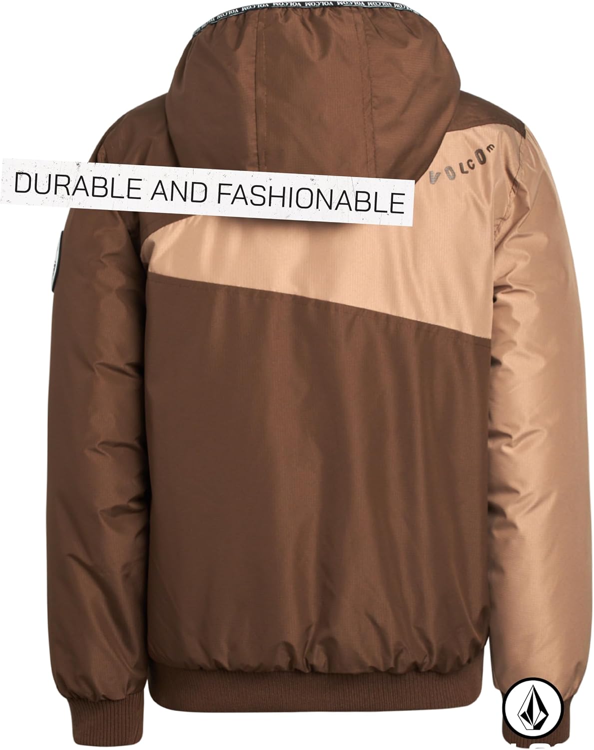 Boys Reversible Breathable Hooded Winter Puffer Jacket (4-20) | Two Looks in One, Flips from a Bold Pattern to a