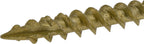 Lag Screws, 1/4-20 x 2in, 50 Pack, Bronze