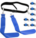 Flag Football Belts Set 7pc,Adjustable Waist for Youth & Adults | 7 Belts&14 Flags,7/14player Sport Team Training