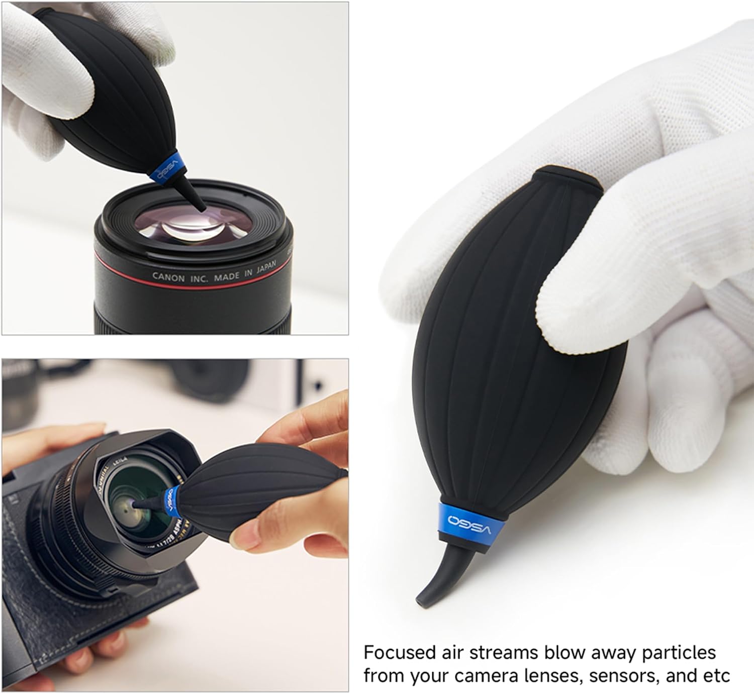 DKL-20F Sensor Cleaning Kit for Full Frame Cameras (24mm) | Compatible with Canon, Nikon, Sony, Pentax & DSLR