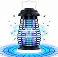 Cordless Bug Zapper Outdoor, 4200V Electric Mosquito Zapper, Fly Trap, Rechargeable Portable Fly Zapper, Waterproof