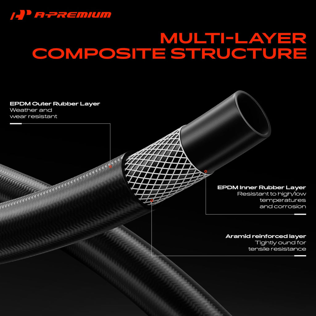 A-Premium Upper Engine Radiator Coolant Hose Compatible with Acura