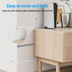 Cat 6 Flat Ethernet Cable 50 FT, UTP 10Gbps High-Speed Cat6 Ethernet Cable, Pure Copper Cat 6 Cable, Long Ethernet