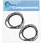 2-Pack 341241 Dryer Drum Belt Replacement for Part Number 53-2671 Dyer