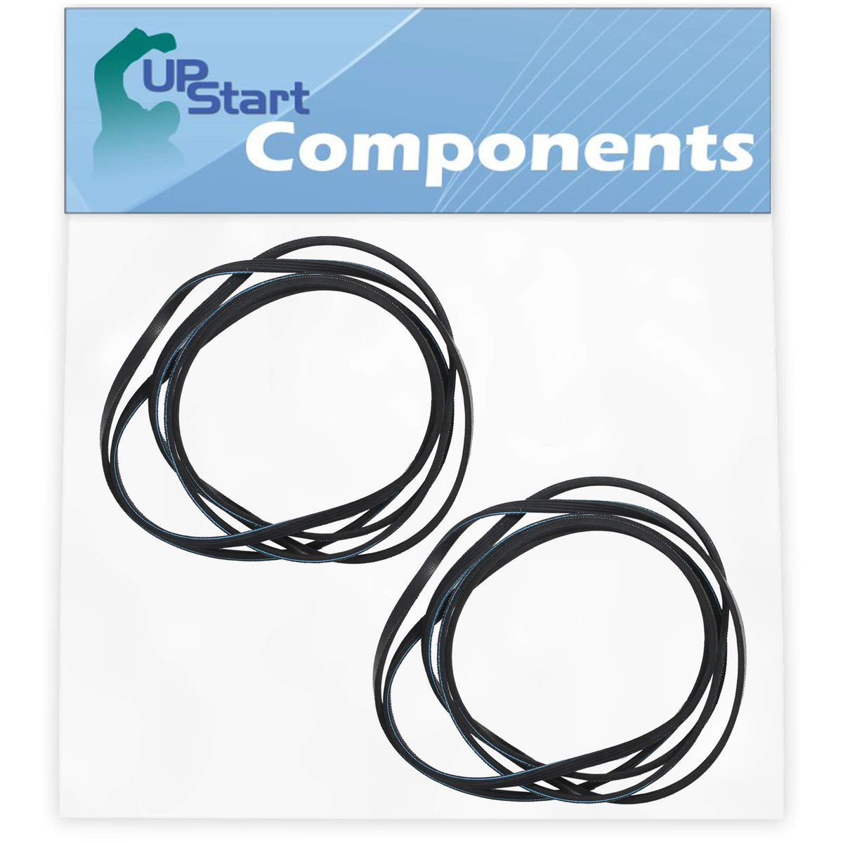 2-Pack 341241 Dryer Drum Belt Replacement for Part Number 53-2671 Dyer