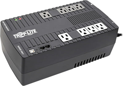 Eaton Tripp Lite AVR550U 550VA UPS 300W Battery Backup Surge Protector AVR | 8 Outlets, Replaceable Battery, 5ft
