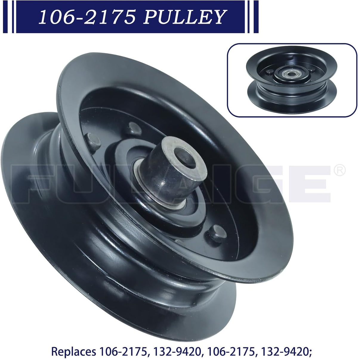3Pcs 132-9420 Idler Pulley for Toro Timecutter SS5000 42" 50" Mower