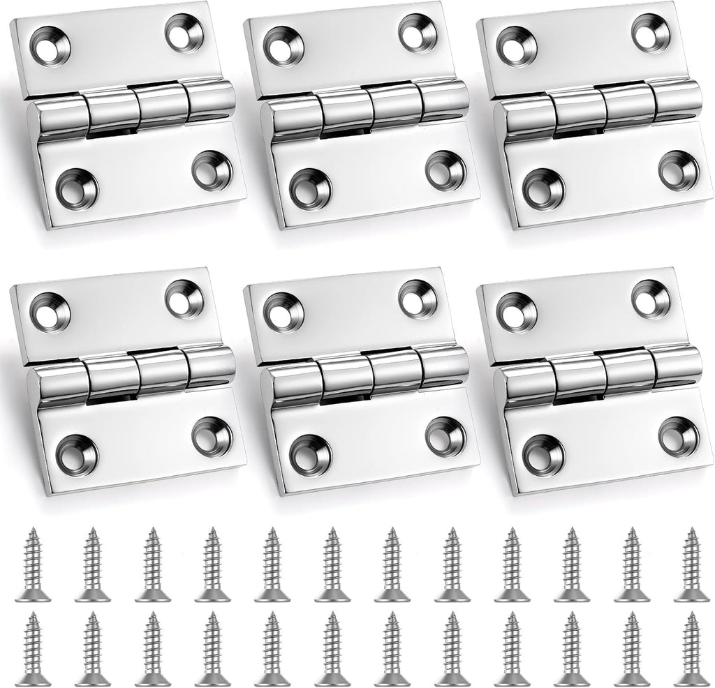 BBTO 6 Pack 316 Stainless Steel Hinges Marine Grade