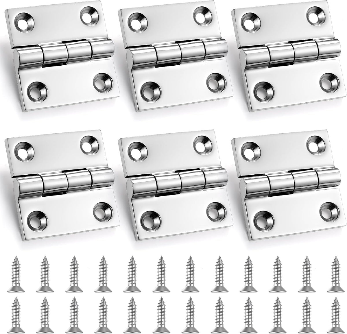 BBTO 6 Pack 316 Stainless Steel Hinges Marine Grade