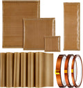 13 Pack Heat Press Pillow Bundle Tools Kit, Include 4 Size Heat Pressing Transfer Pillow Mat and 6 Pcs Transfer Sheet