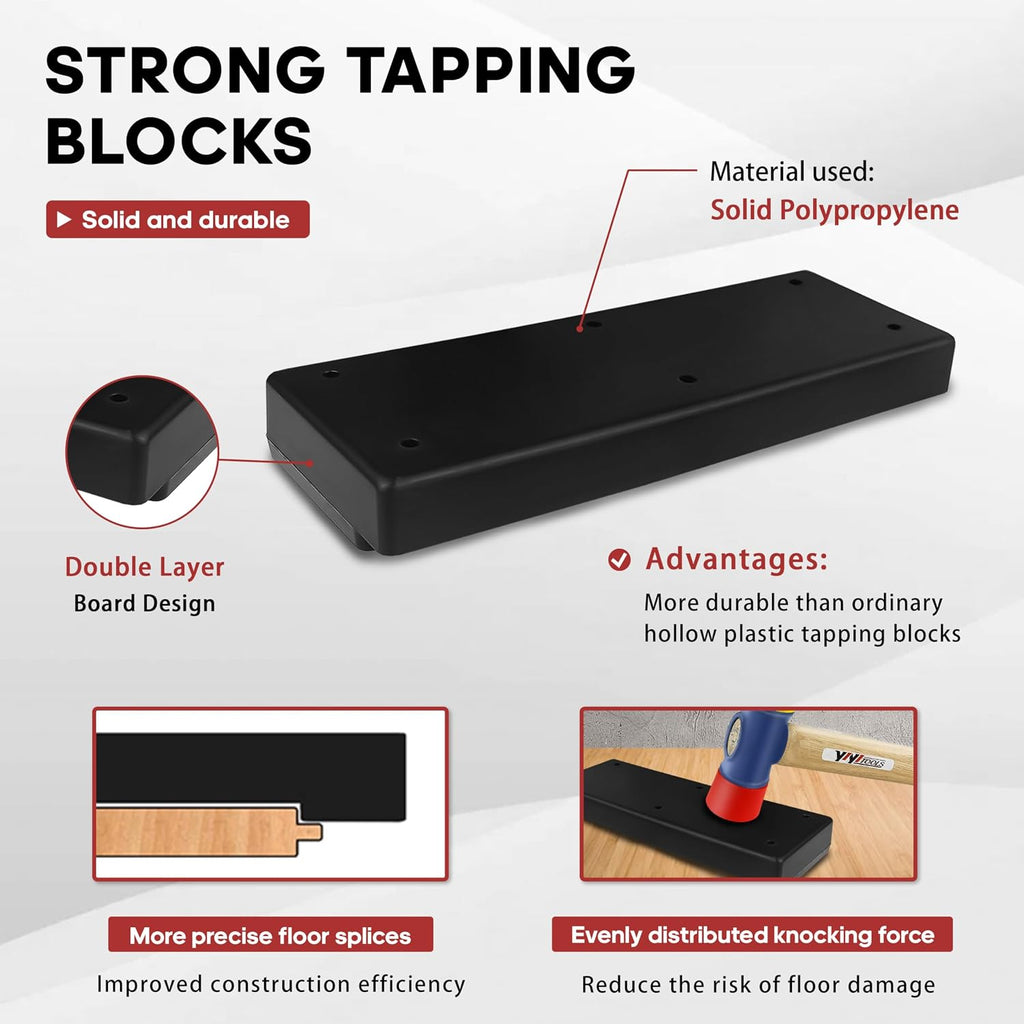 43Pcs Laminate Wood Flooring Installation Kit,LVP Installation Kit,Vinyl Flooring Tools with 40Pcs