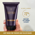 Control GX + THK Thickening Beard Wash, Gray Reducing, 4 Fl Oz