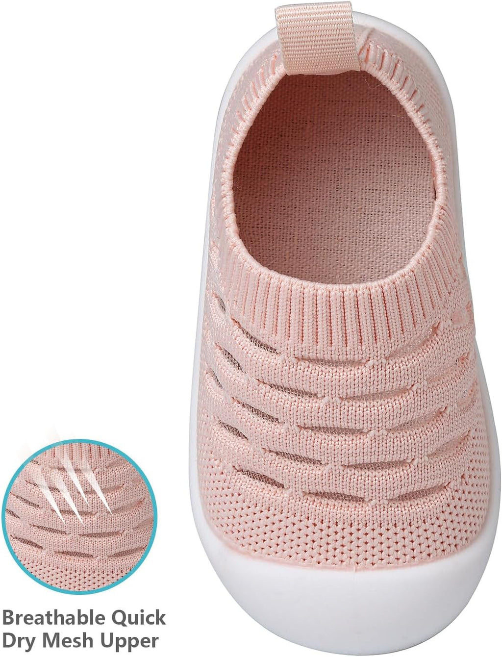 Baby First Walking Shoes Toddler Infant Boys Girls Baby Sneakers Breathable Non-Slip Indoor Floor Baby Sock Slipper