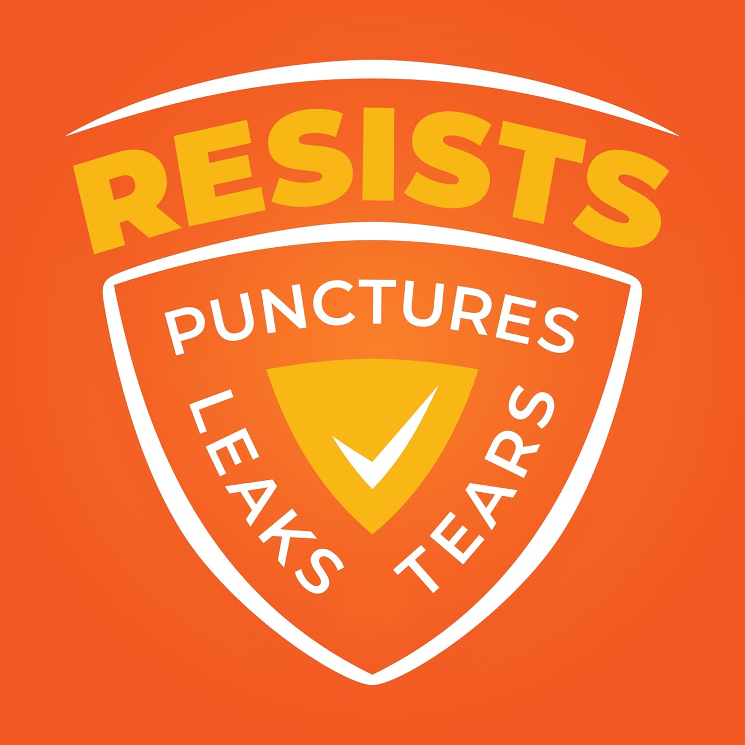 Strong 13 Gallon Trash Bags, Tall Kitchen, Drawstrings, Durable Closure, Resists Leaks, Punctures, Tears, White