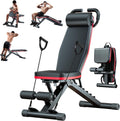 2026 Adjustable Weight Bench - 1000LBS Foldable Workout Bench for Home Gym | Leg Extension, Foldable Incline Decline