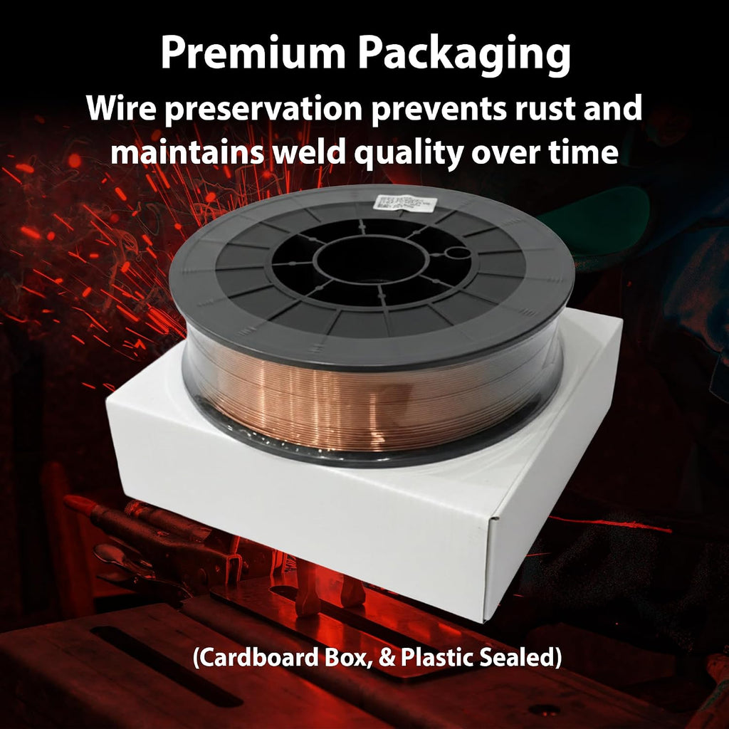 ER70S-6 Solid MIG Welding Wire – .035” – 11 lb Spool