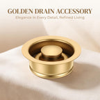 Sink Garbage Disposal Flange and Stopper for Kitchen