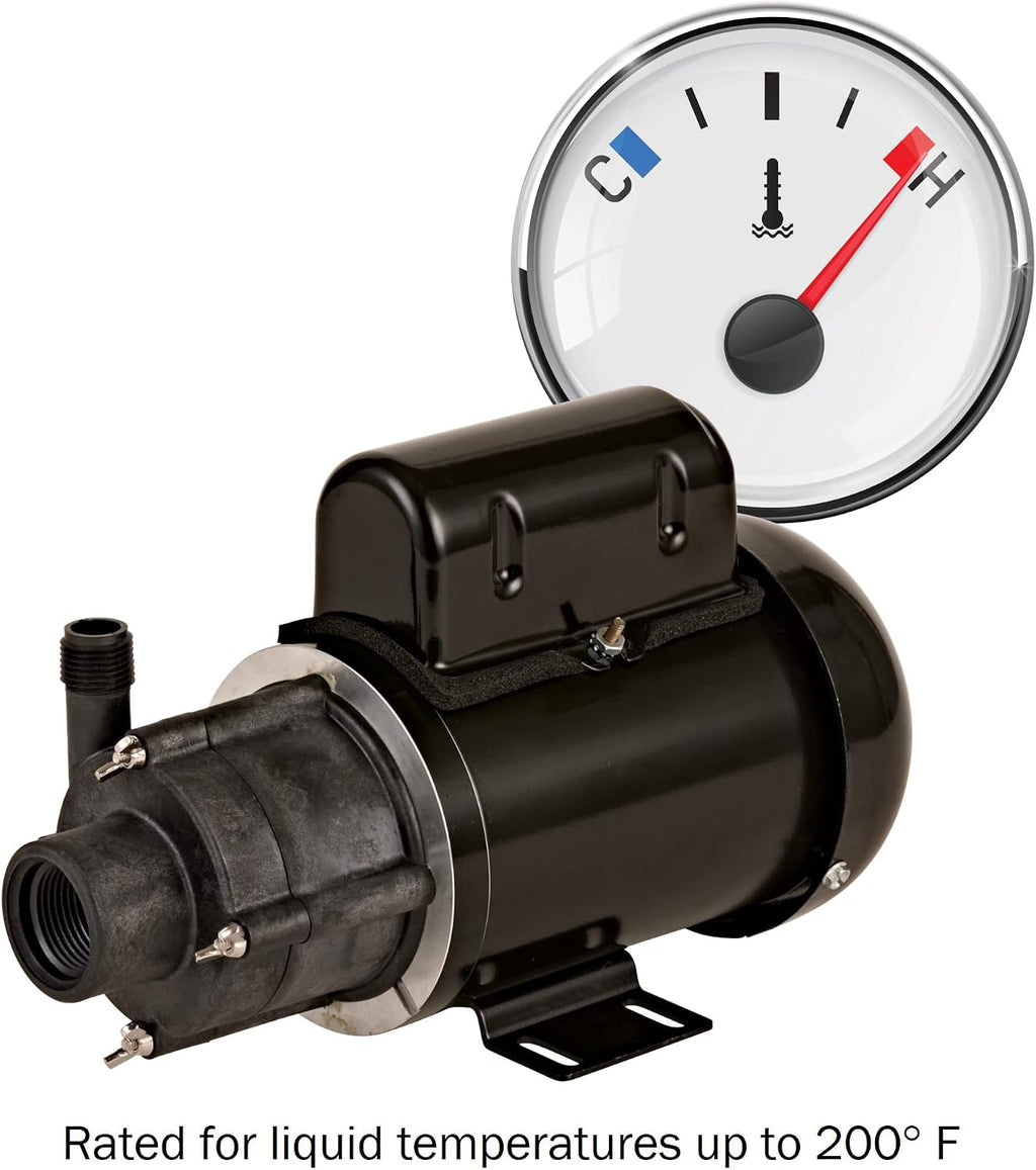 Little Giant TE-5-MD-HC, 115/230V, 1200 GPH Highly Corrosive Chemical Pump