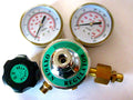 Lampwork, Beadmaking (or Welding) Heavy Duty Oxygen Regulator 3" Gauges