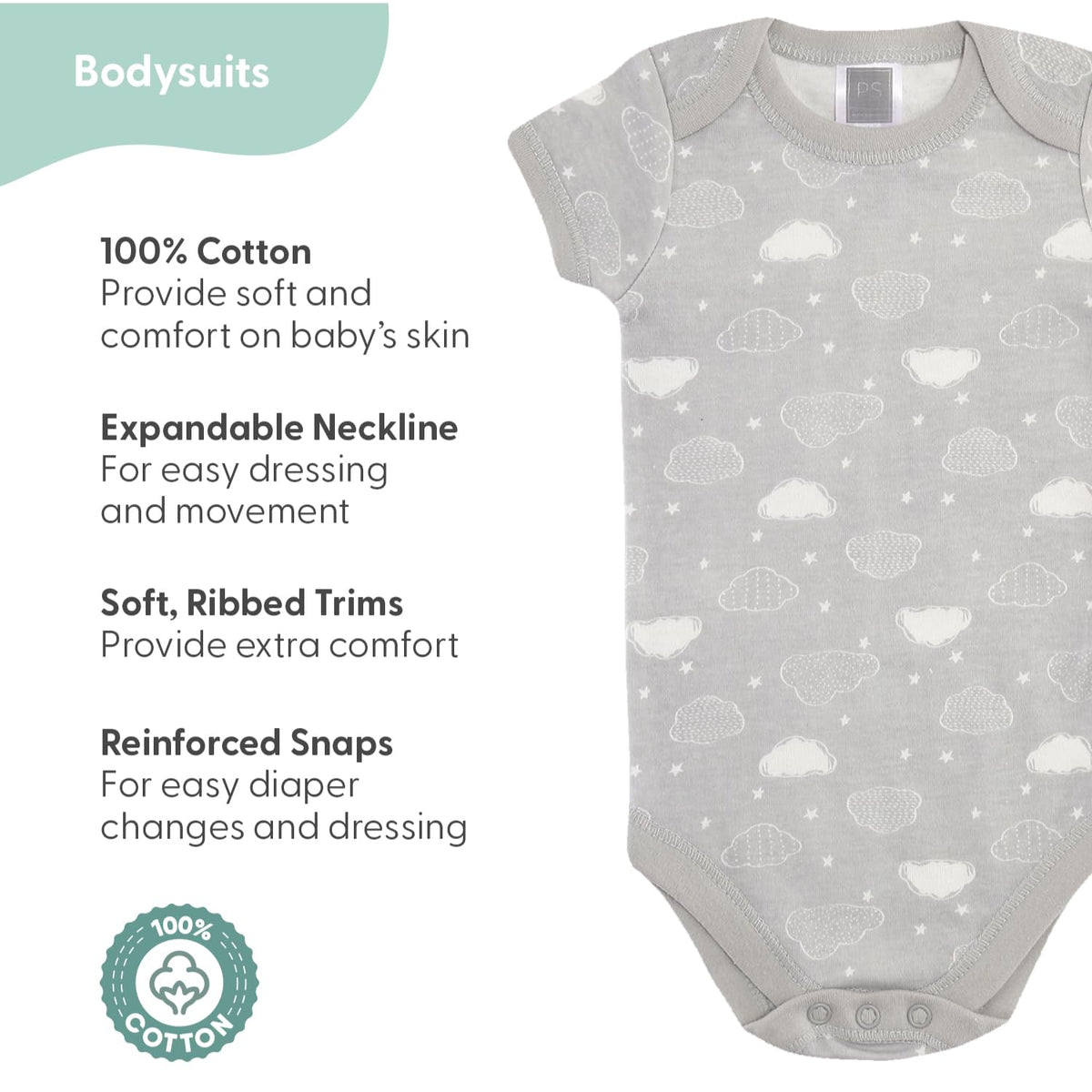 Baby Layette Gift Set for Baby Boys or Girls - 23 Piece New Born Unisex Gift Set, Clothes & Newborn Essentials Must