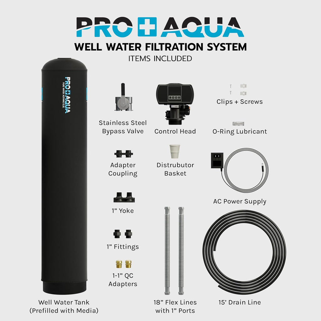 Heavy Duty Whole House Well Water Filter System
