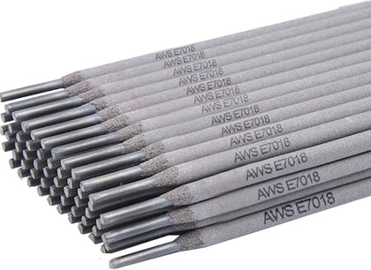 E7018 Welding Rod 3/32" Carbon Steel Welding Sticks 50pcs Low Hydrogen Electrodes All-Position Welding Low Spatter