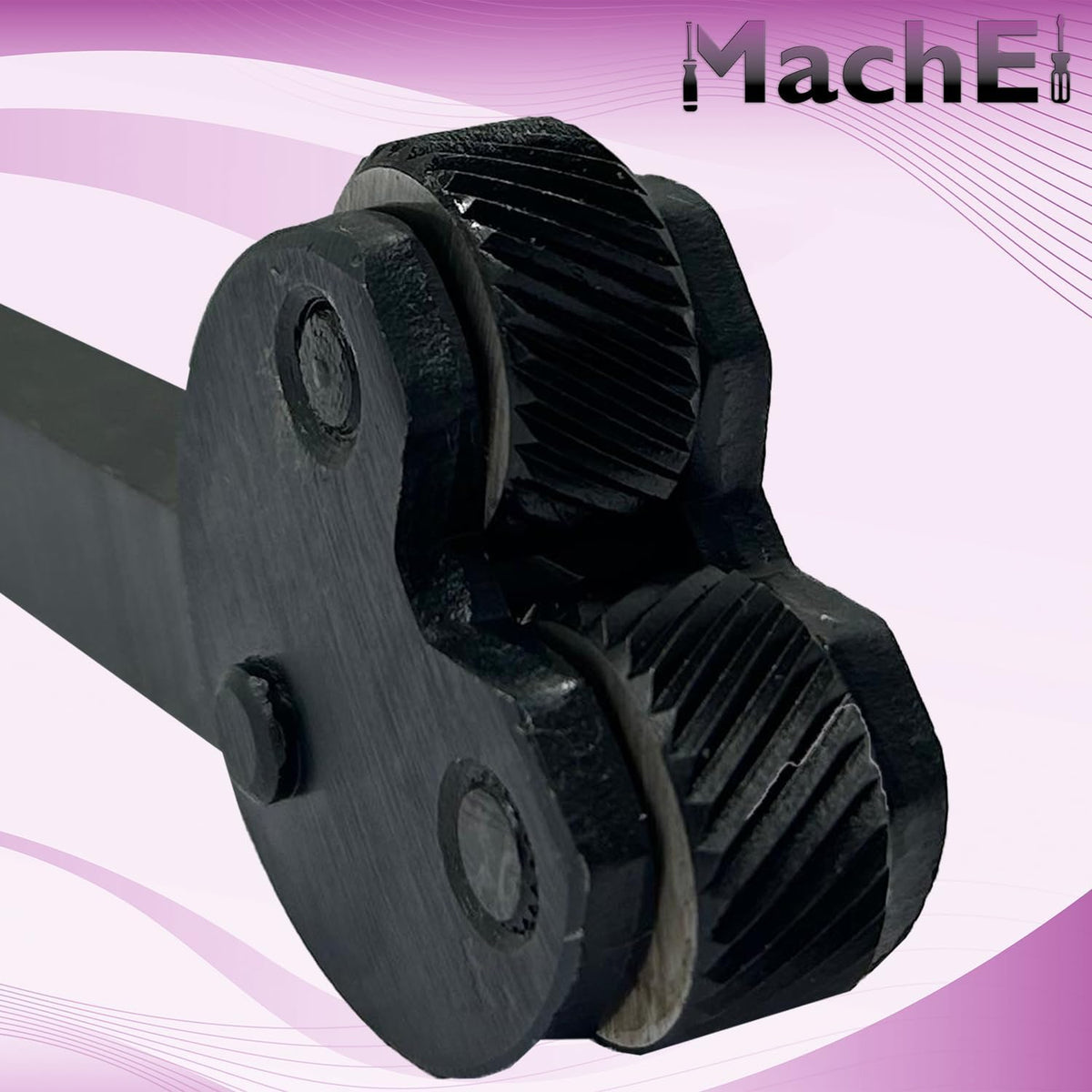 MachEI Knurling Tool Pivot Head Diamond Metric Pitches Pattern 1/2" Sq. Shank-lathe Engineering Machine Tools (Knurling Pitch 1.0 MM)