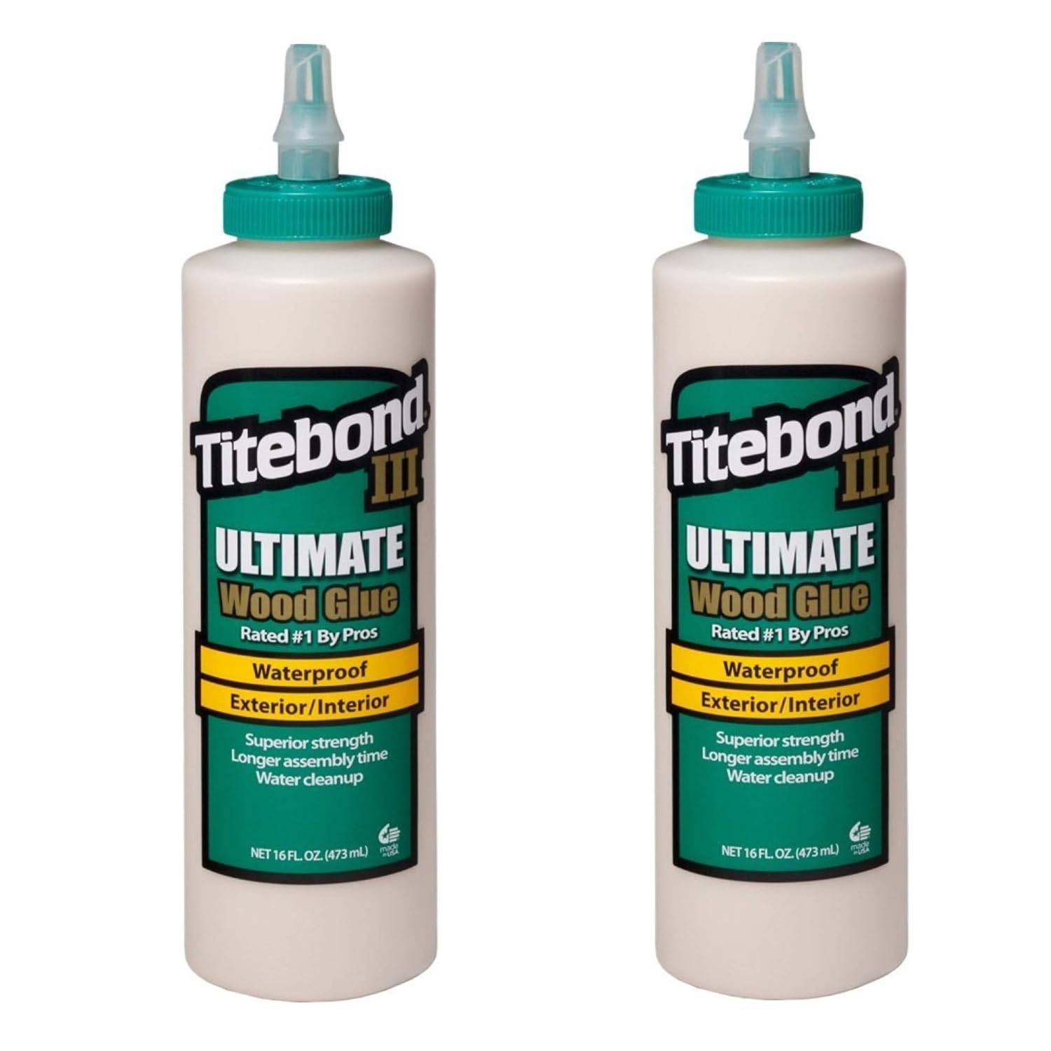 III Ultimate Tan Wood Glue 16 oz.