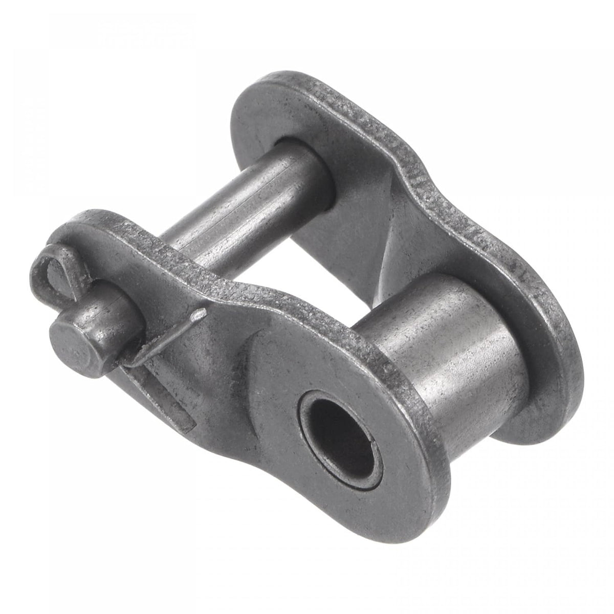 uxcell 5Pcs #50 Chain Offset Half Link Roller, 5/8" Pitch Carbon Steel, Standard Chain End Connector Split Links for 10A Chain