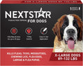 Flea & Tick Topical Dogs Extra Large, 7-Way, 1-Month