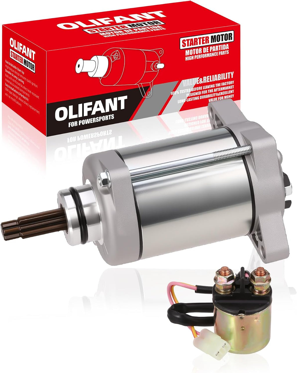 Starter for Honda Rancher 420 TRX420 2007-2019/Foreman 500 2012-2019
