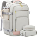 Travel Backpack For Women, 40L Carry On Backpack Flight Approved, TSA Personal Item Travel Bag Fits 17 Inch Laptop