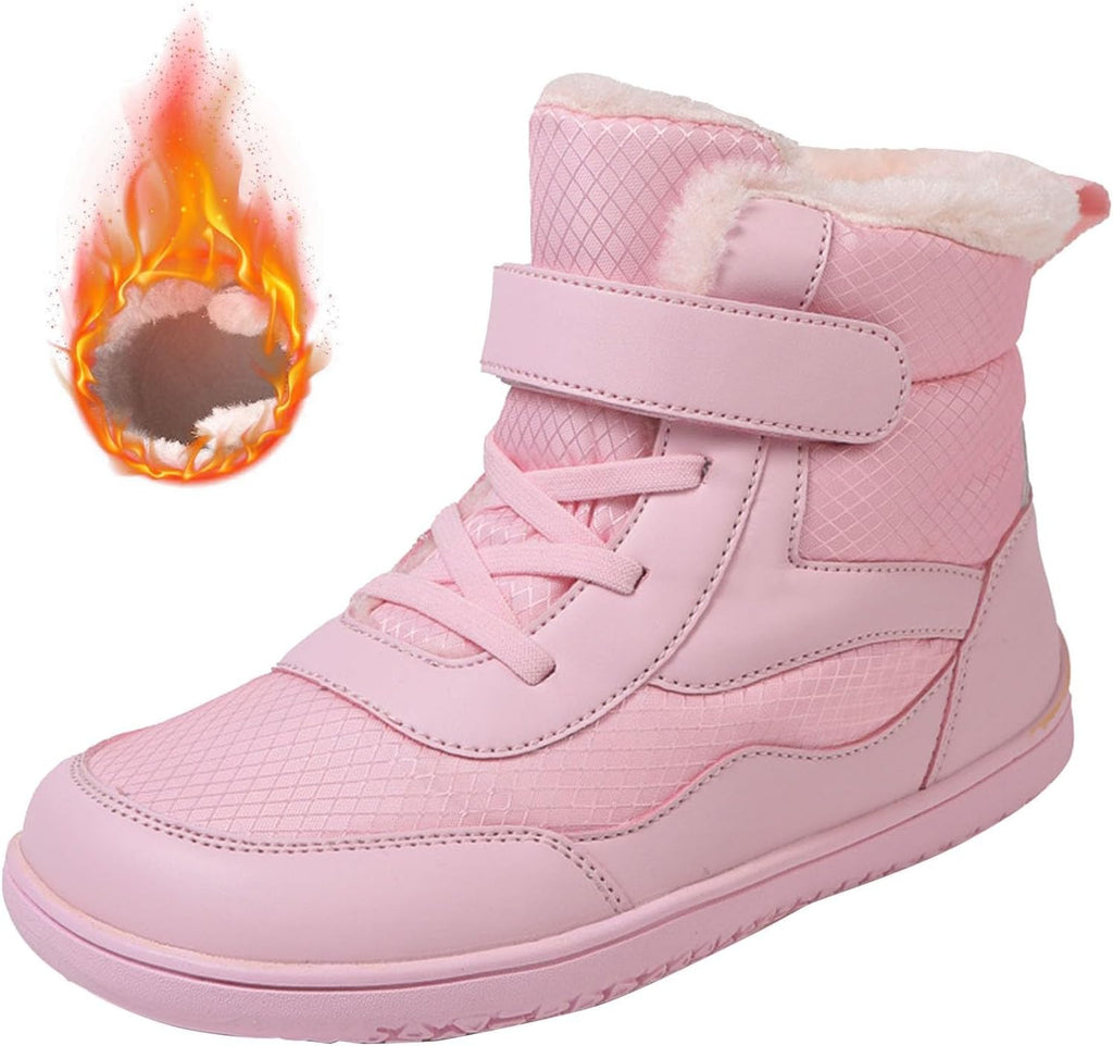 Kids Snow Boots Winter Waterproof Lightweight Insulated Hiking Booties Boys Girls Cozy Warm Non Slip Snowboard Ski Shoes