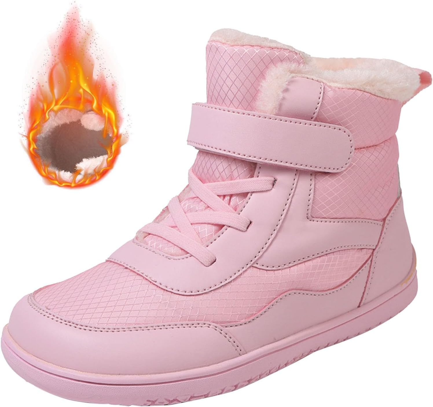 Kids Snow Boots Winter Waterproof Lightweight Insulated Hiking Booties Boys Girls Cozy Warm Non Slip Snowboard Ski Shoes