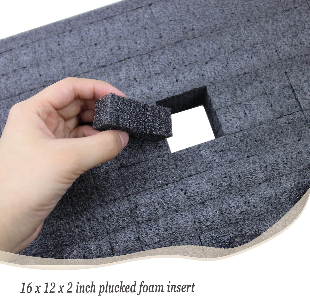 Polyurethane Foam Sheet 16 x 12 x 2 Inch