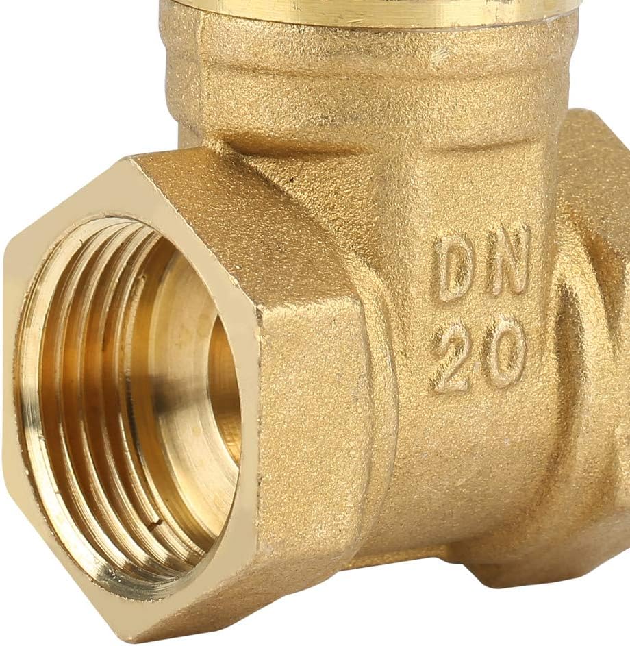 Brass Gate Valve, High Pressure 232PSI DN20