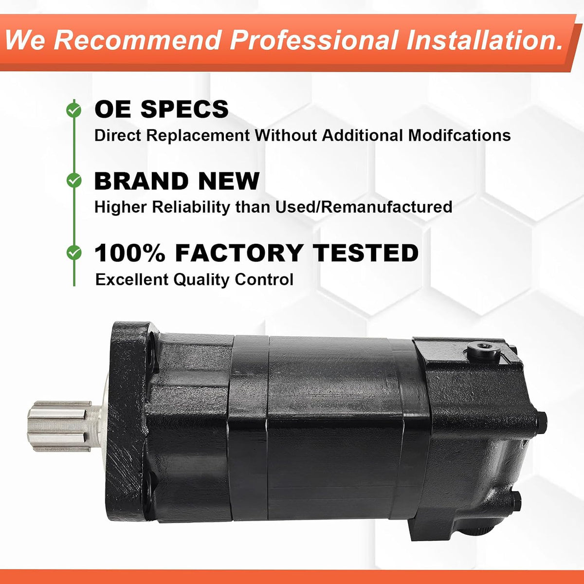 BM5-400 Hydraulic Orbital Motor