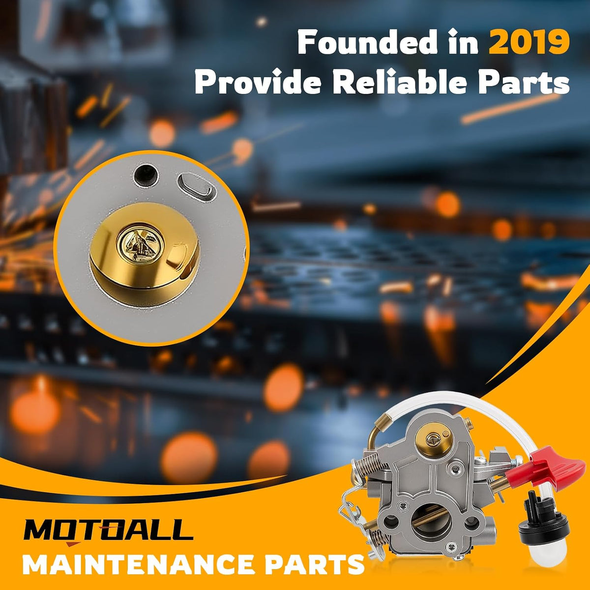 MOTOALL Carburetor Boot Air Filter Carb Adjustment Tool for Poulan Pro