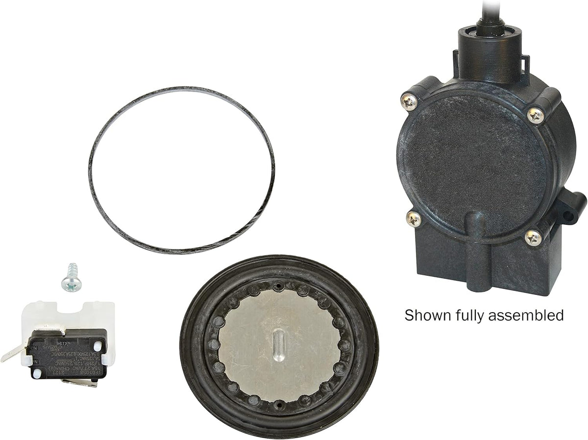Little Giant SPRK-2 Sump Pump Diaphragm Switch Repair Kit WITHOUT Casing, Black, 599320