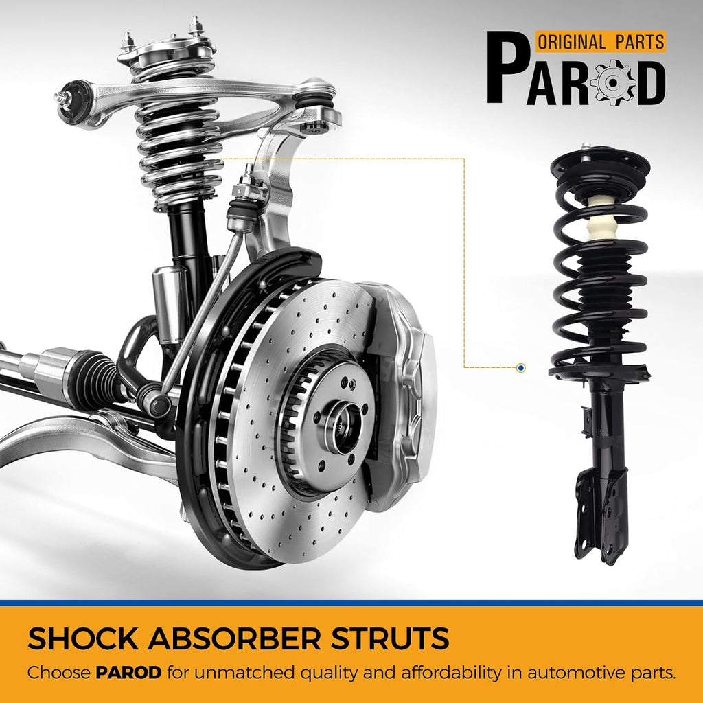 PAROD 172527 172526 Front Suspension Shock Absorber Struts fit for 2007-2010 Chevy Equinox, 2008-2010 Saturn Vue,Passenger&Drive Side