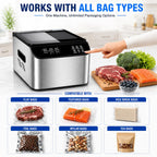 Auto-Lock Chamber Vacuum Sealer Machine with 12" Seal Bar