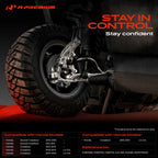 A-Premium Front Inner Tie Rod End, Compatible with Honda