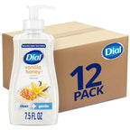 Liquid Hand Soap, Vanilla Honey, 7.5 fl oz, Pack of 12